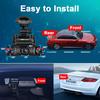 4 Channel 1080P Car DVR WiFi GPS 4 Lens 170 Degree with Rear Camera Dash Cam Dual 8 Infrared Light Night Vision Car Camera