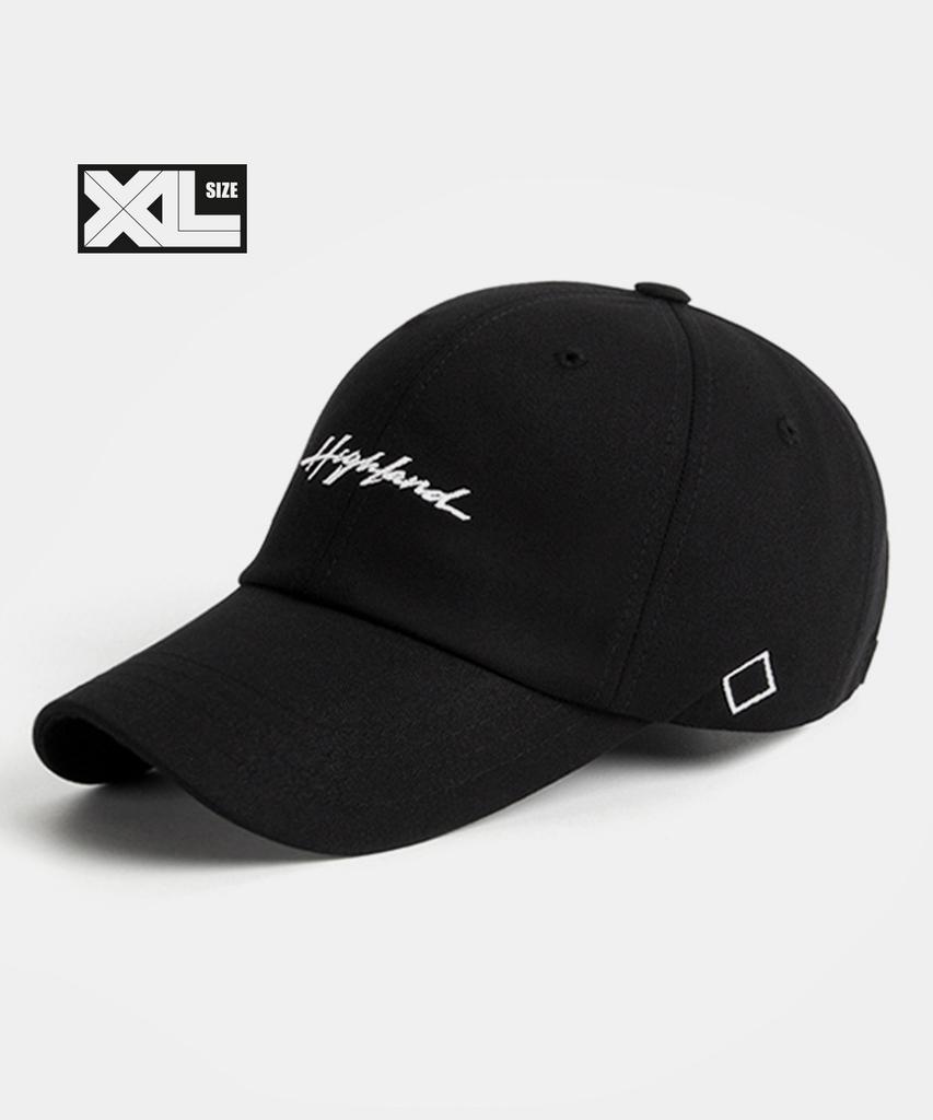 Peullaeto Big Size Ball Cap Xl Highland Cap Black