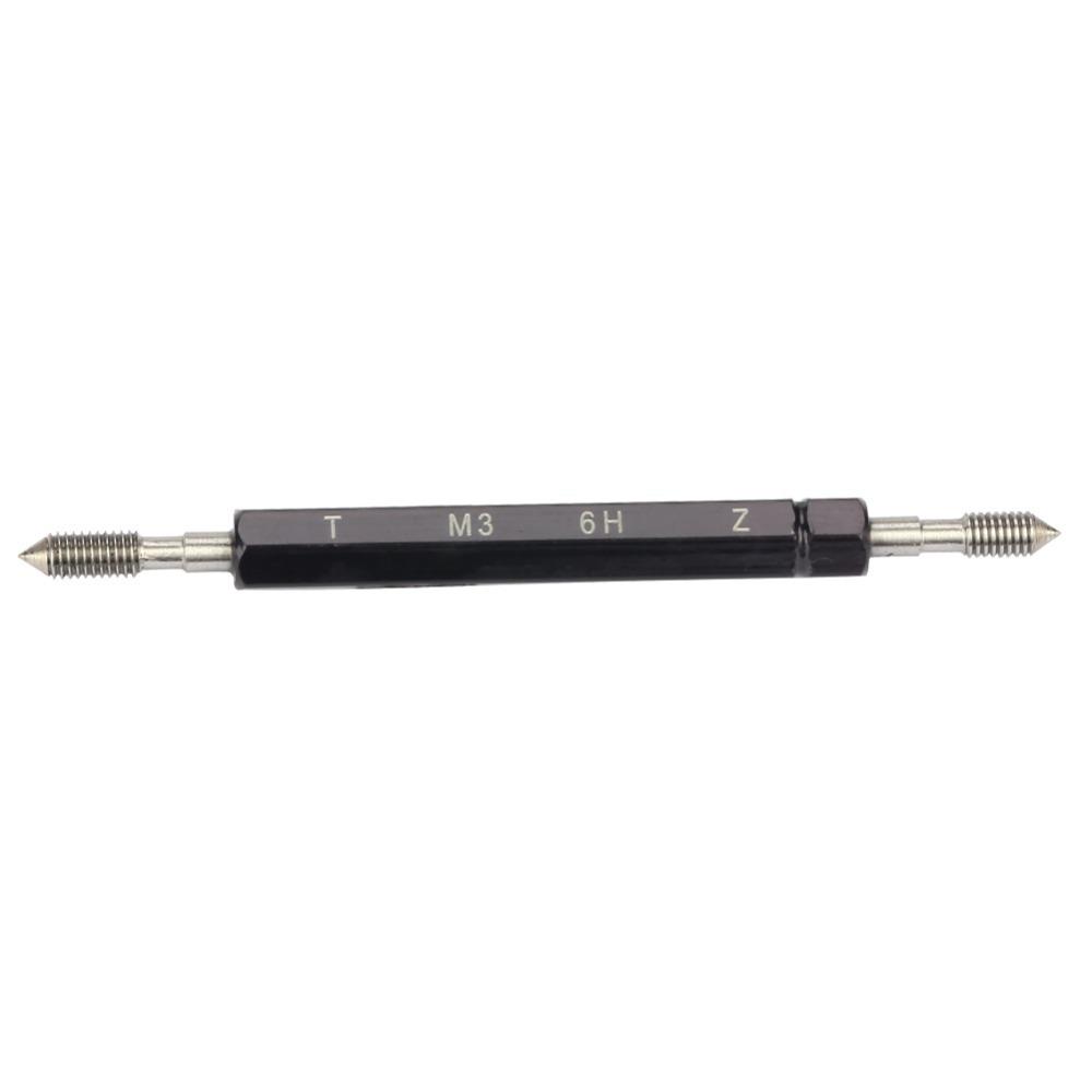 M3 x 0.5 Thread Thread Plug Gauge 6H Tolerance Metric Thread Gauge  For Screw Inspection