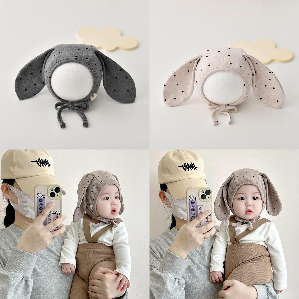 Organic Cotton Baby Beanie With Ear Protection For Winter Season