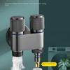 Space Saving Double Outlet Valve Universal Interface Flow Quick Control Hand  Shower Switch