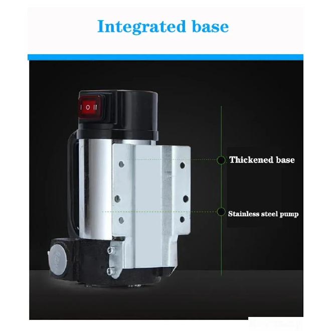 12V 24V 220V 50L/min Electric Automatic Fuel Transfer Pump For Pumping Oil Diesel Kerosene Water Small Auto Refueling Pump 12 V