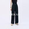 YERAD Women's Slim Straight-Leg Wool Blend Pants
