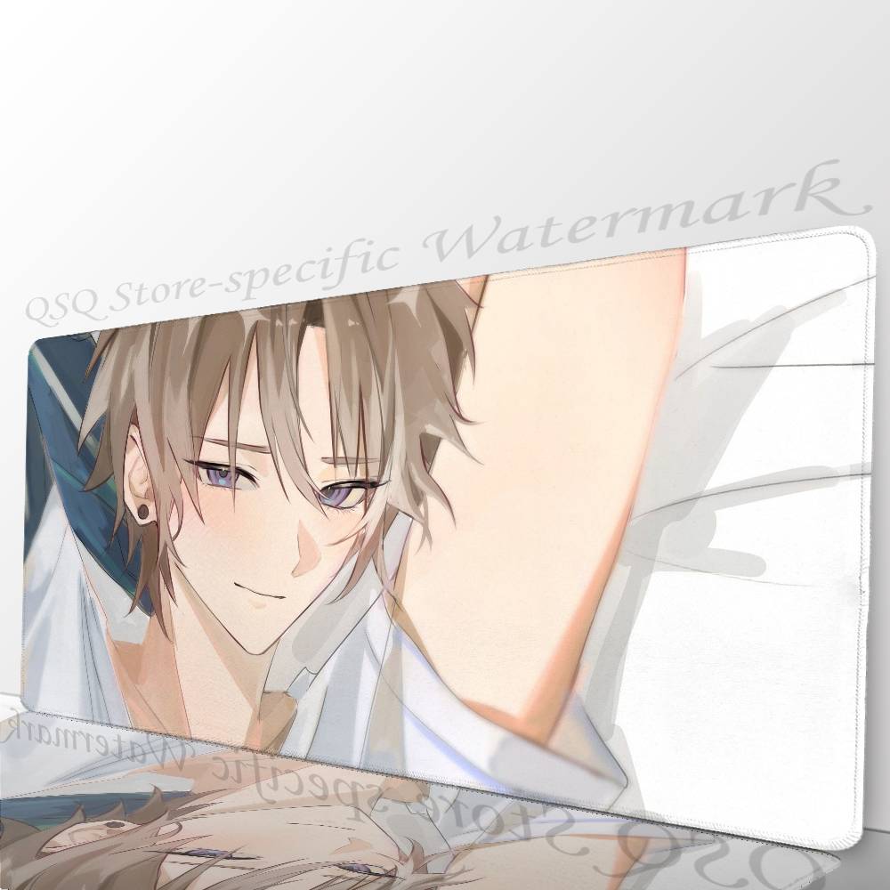 Xiangli Yao Anime Game W-Wuthering Waves Mousepad Mouse Mat Desk Mat With Pad Gaming Accessories Prime Gaming XXL Keyboard Pad