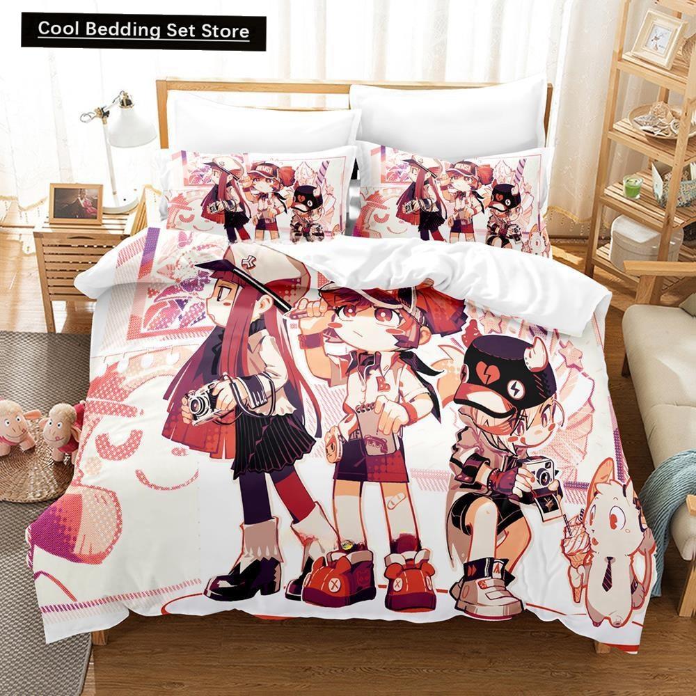 Fashion 3D Print Music Game  Muse Dash Bedding Set Single Twin Full Queen King Size Bed Set Adult Kid Bedroom Duvet Cover Sets