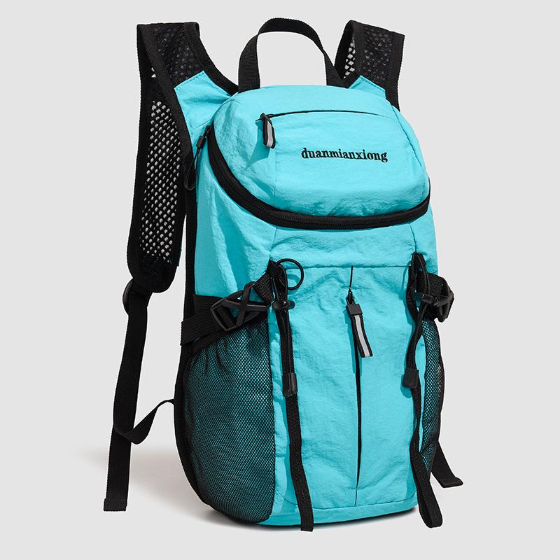 Schoolbag Outdoor Contrast Backpack Women's Travel Lightweight Large Capacity Backpack Youth Mountaineering Bag Fashion College Student School Bag