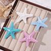2PCS Summer Starfish Hairpin Beach Sweet Bangs Clip Elegant Starfish Hair Clip  Hair Accessories