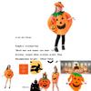 Soft And Comfortable Halloween Pumpkin Clothes With Shoes And Hat