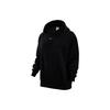 Nike Sweatshirts Women's Black Hooded Moderate Regular DV7100-010