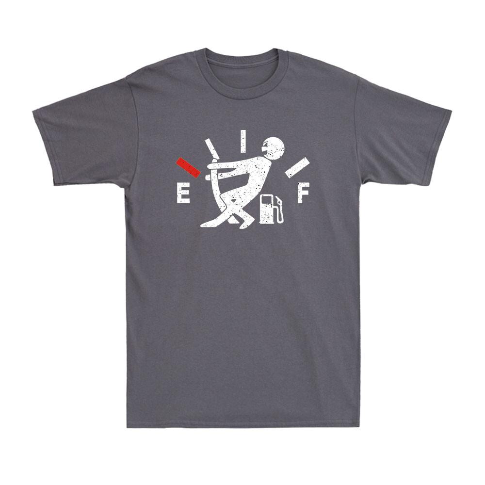 Funny Empty Car Gasoline Joke Gas Needle Circuit Fuel Gauge Empty Unisex TShirt