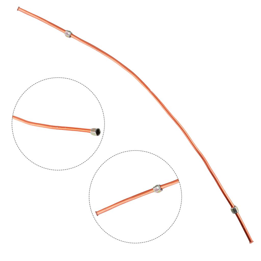 600mm Air Compressor Tube Exhaust Pipe Replacement Air Pipe Oil Pump Spare Part Air Compressor Accessories