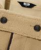 Trillion Unisex Fleece Duffle Hooded Coat Jacket [Beige]