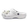 Crocs Classic clog EIGHT% Big Eyes Cute Gift Bag Trendy Comfortable Hole Shoes Unisex White