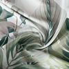 LEAFY Bedding Set 220x200 Cm - Cotton Sateen, Tropical Leaf Pattern