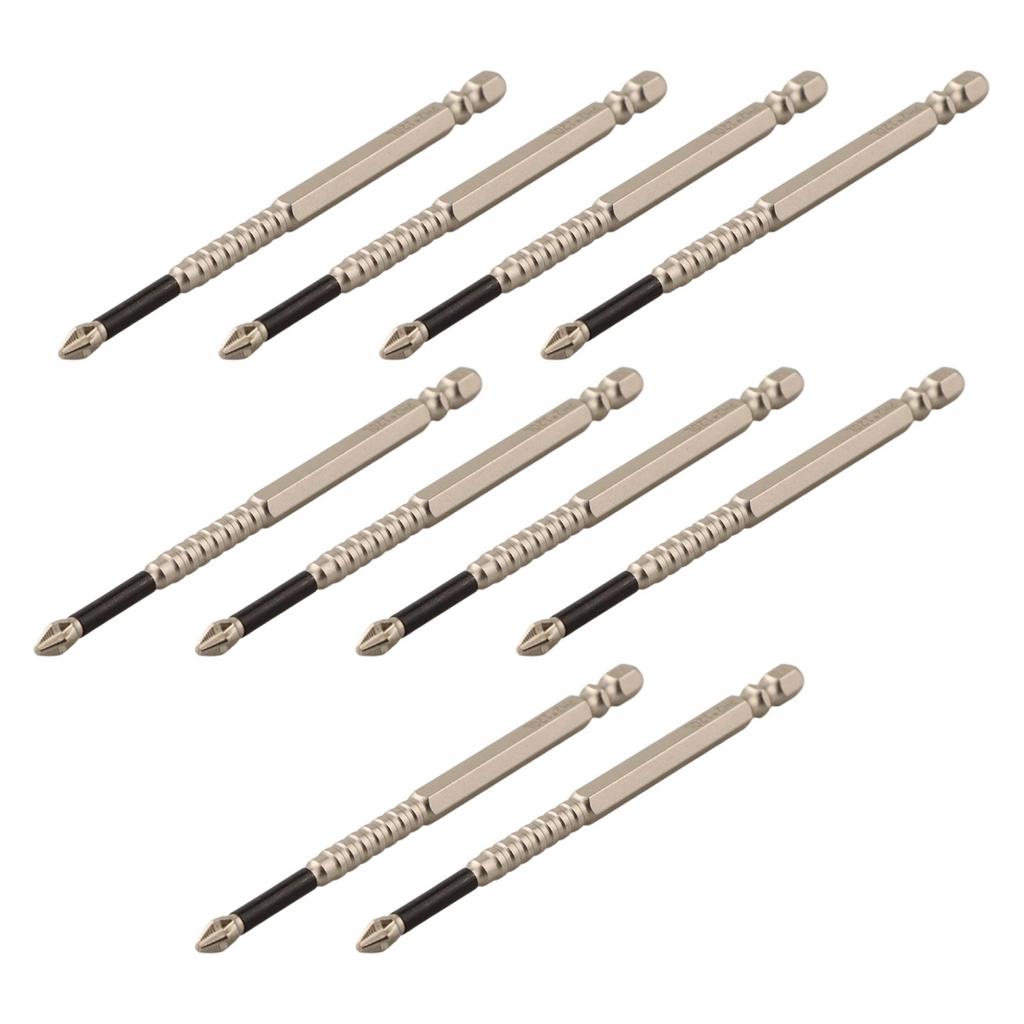 Professionelles 10-teiliges magnetisches Schraubendreherbit-Set für hochfeste Schrauben