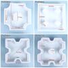 1Pcs 25x6cm Paving Brick Mould Plastic Reusable Stepping Stone Paver Hollow Grass DIY Walkway Brick Mold