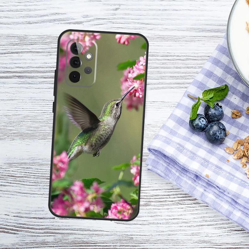 Hummingbird Cover For Samsung Galaxy A15 A25 A35 A55 A53 A33 A13 A52 A32 A12 A51 A71 A14 A34 A54 Case
