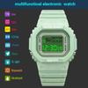 Waterproof Silicone Jelly Watches Fashion Digital Clock New Small Block Electronic Watch
