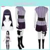 Naruto Hyuga Hinata Cosplay Kostüm Halloween Outfit Karneval Set Geschenk