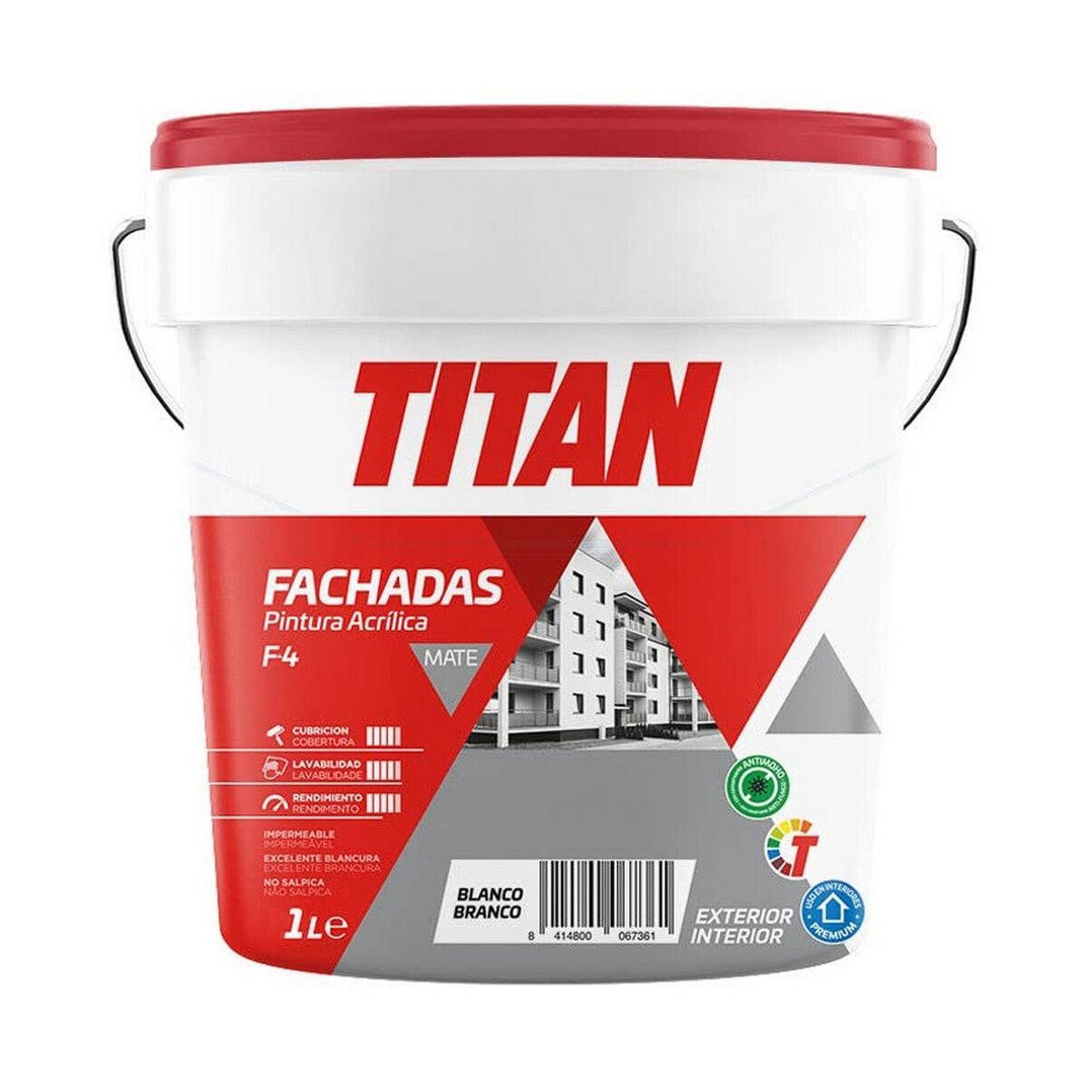 

Titan Paint 125670001 125 мл Белая 1 л