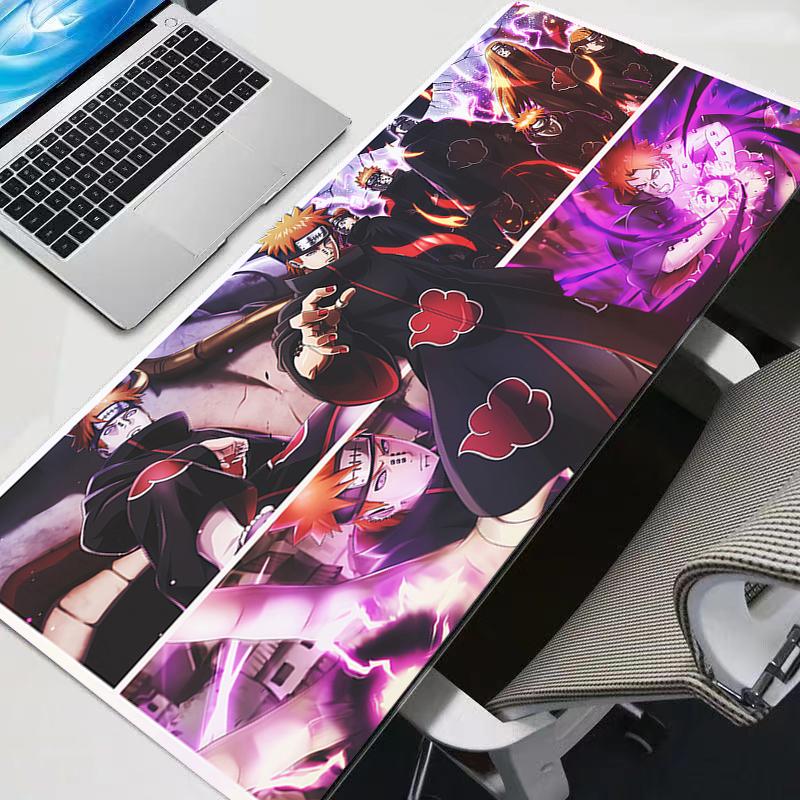 xcm Mouse Pad Gamer Large Computer Notebook Pc Mousepad Carpet Gaming Accessories Naruto Keyboard Anime Durable Desk Mat