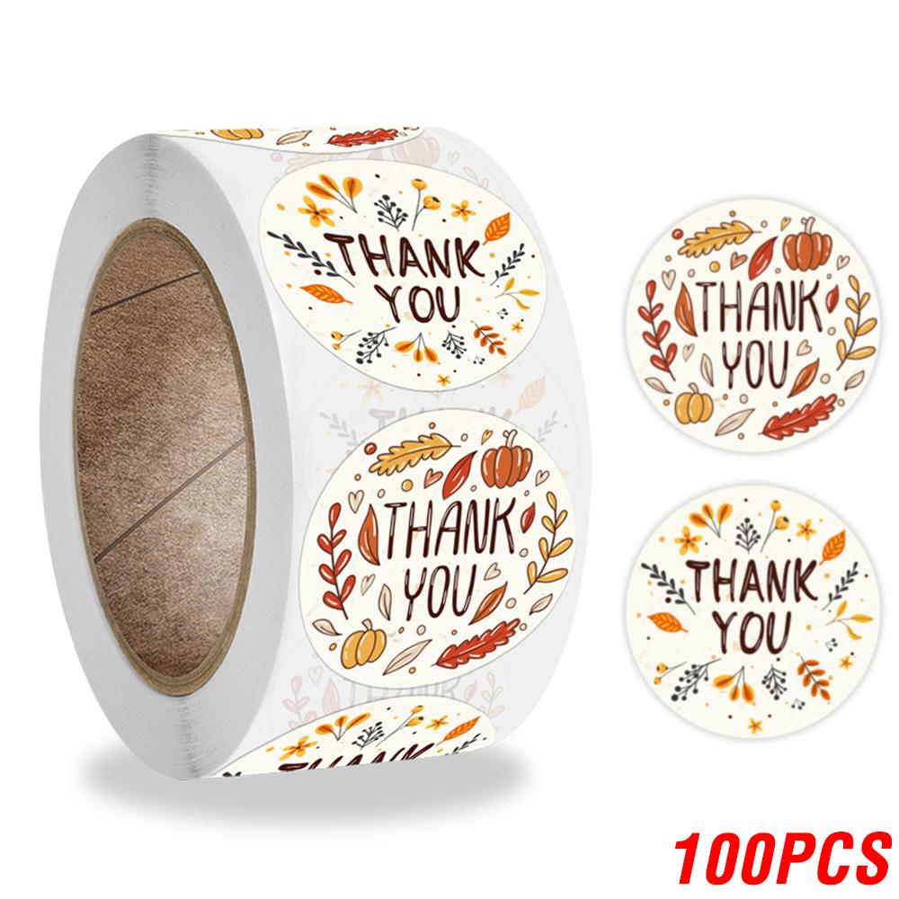 100-500 Stück Aufkleber Stilvolle Donut-Aufkleber 8 Designs Lecker aussehende Handgemachte weiße Etiketten-Aufkleber für Kuchen Brot Backen