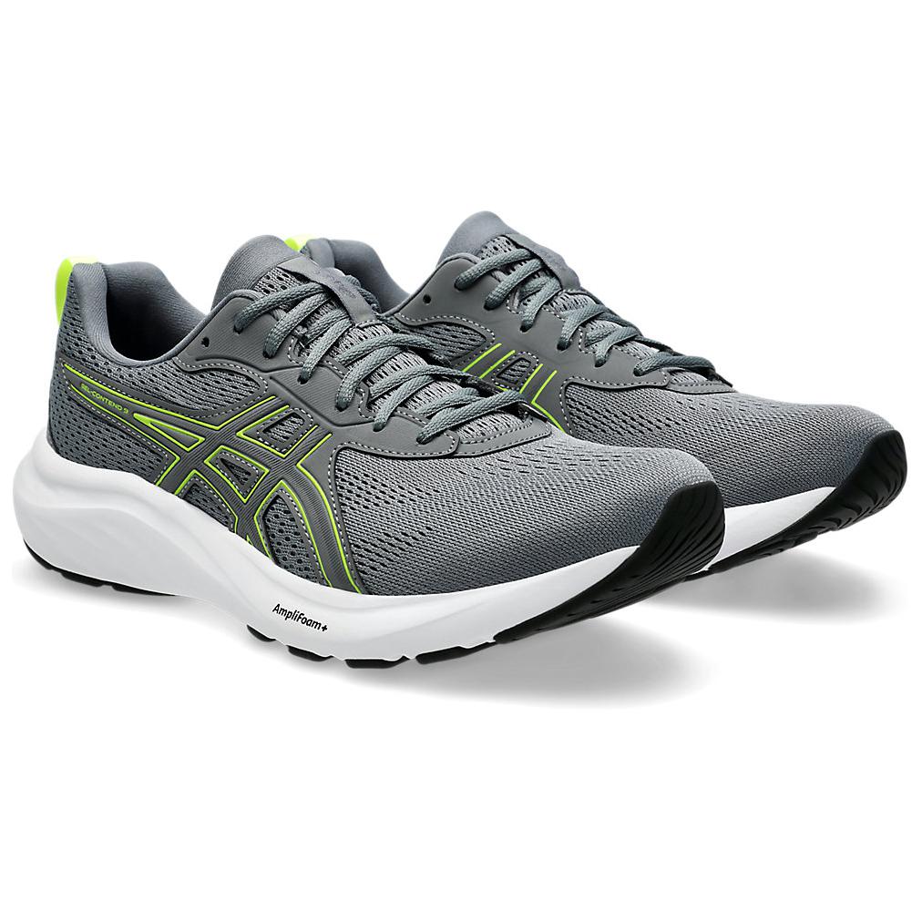 Asics Gel-Contend 9 Steel Grey Safety Yellow Pánské tenisky 1011B881-020
