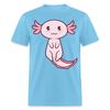 Schattig Axolotl Liefhebber Shirt Kawaii Pastel Goth Japan Anime Comic Lieflijk T-Shirt