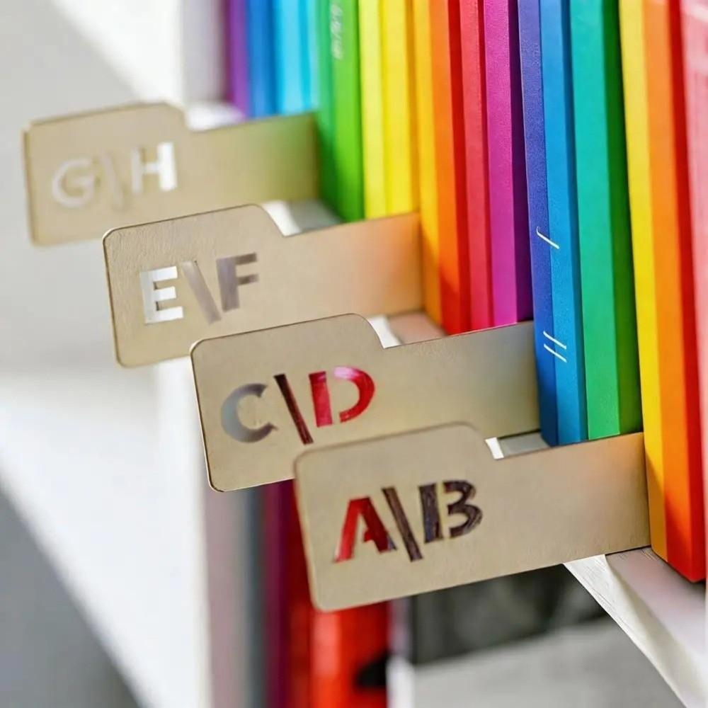 Wooden Vinyl Record Dividers Versatile Record Index Card Record Holder Organizer  Music Collection