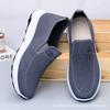 Mens Slip-On Flat Loafer Shoes Breathable Mesh Casual Driving Fall