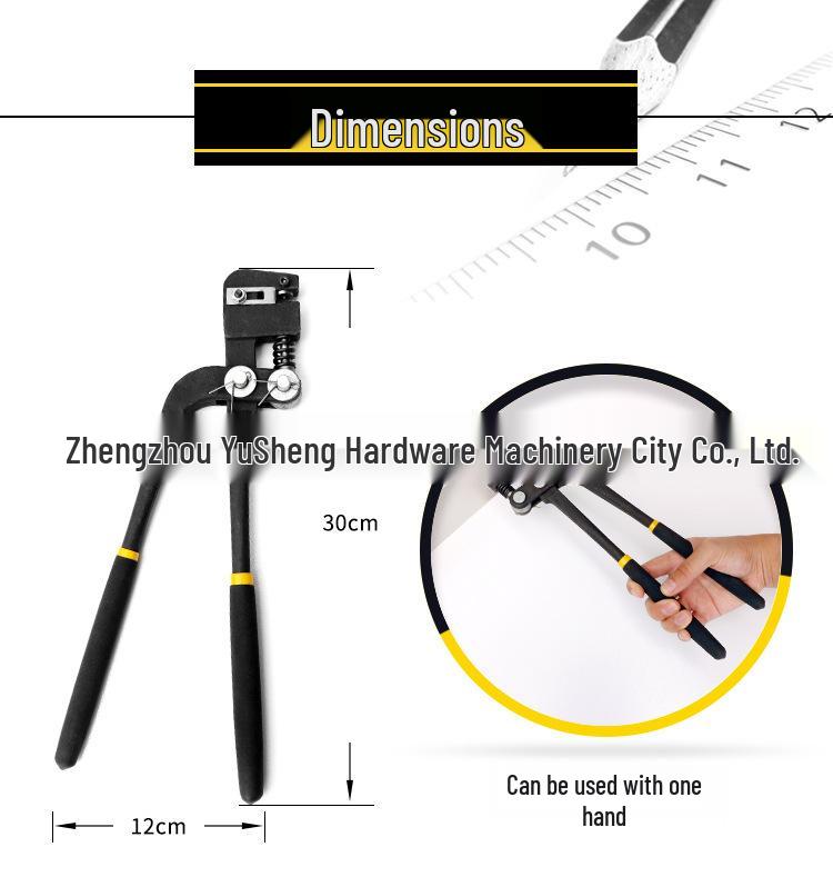 Industrial Heavy-Duty Stainless Steel Illuminated Letter Hole Puncher for Galvanized Metal Sheets