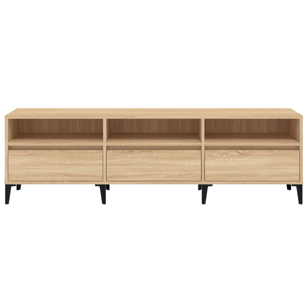 Szafka Pod Tv, Dąb Sonoma, 150X30X44,5 Cm