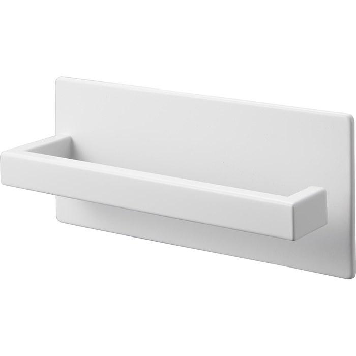 Yamazaki Magnet Umbrella Holder White, approx. W20 x D5.5 x H9cm, Tower, Slim, Entrance, Space-Saving, 3074