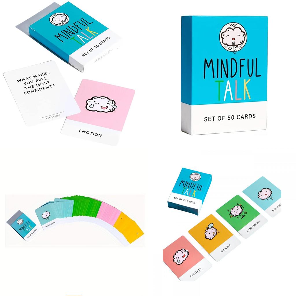 Emotional Talk Mindful Development Card Set For Couples And Games Romantic
