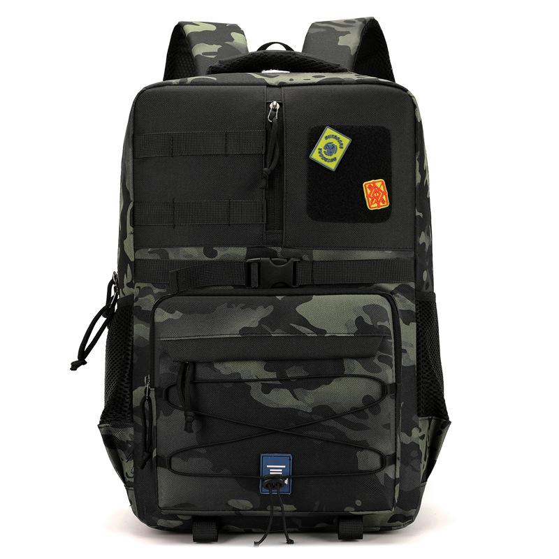 Camping Backpack Travel Bag Nylon Climbing Men Women Hiking Trekking Outdoor Mountaineering Sports Bags Shoulder Tactical Bag