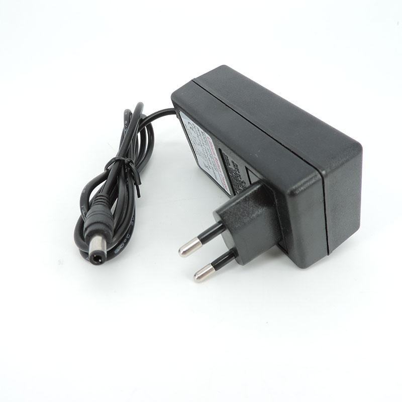 AC 110V 240V To DC 12.6V 1A 2A 1000ma Charger Volt Power Supply Adapter 5.5*2.5MM For 18650 Lithium Battery Pack EU US Plug