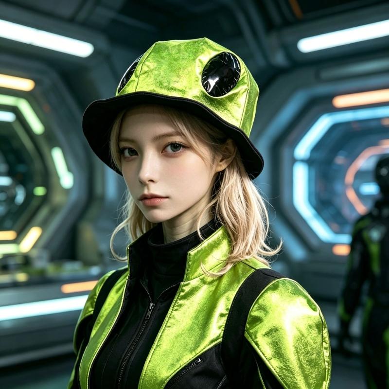 Punk UFO Brimless Alien Hat For Men Women Kids Cosplay And Daily Fashion Anime Event Gathering Photoshoots Headpiece