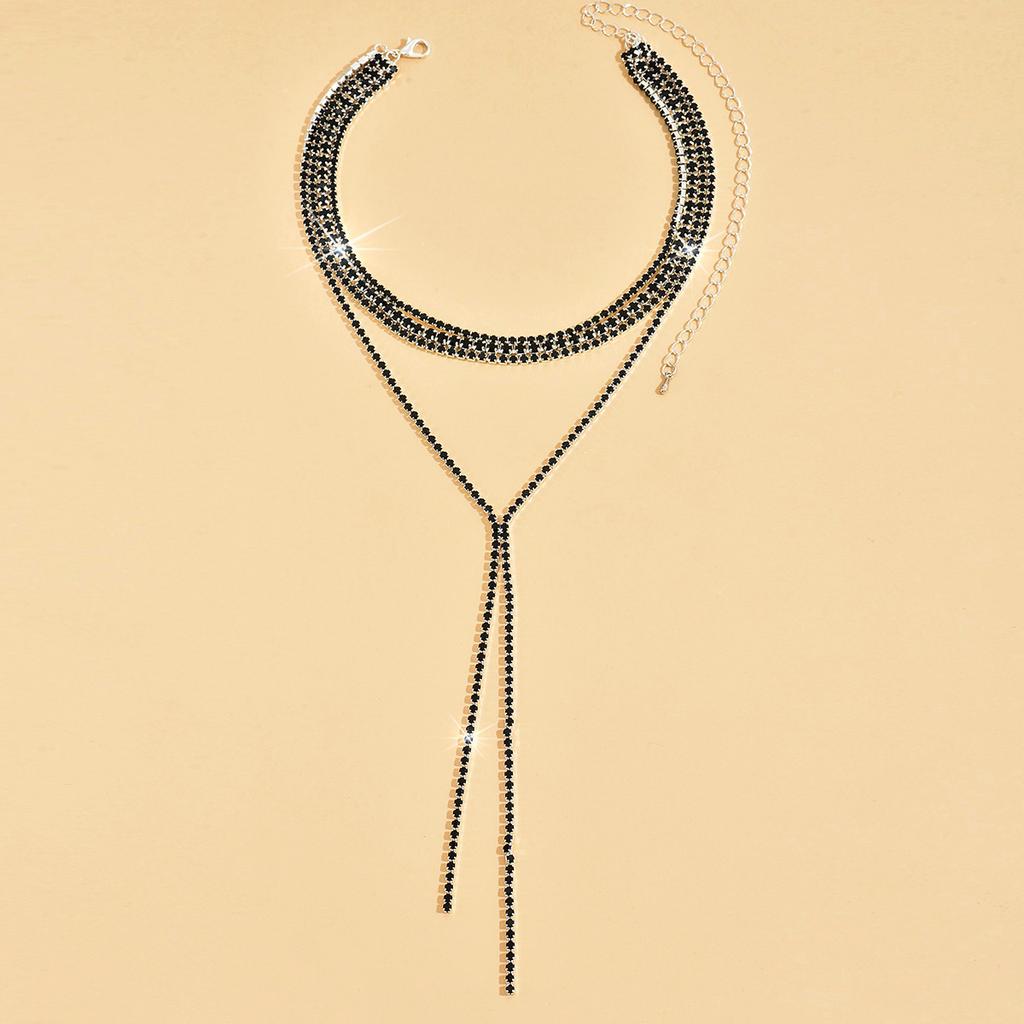Exaggerated Niche Fashion Necklaces, Multi-layered Luxury Fringed Necklaces, Suitable for Formal Events and Parties.