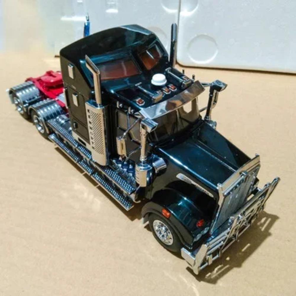 Die cast 1:32 alloy Kenworth T909 simulated truck front model static decorative ornaments holiday gift fan collection souvenirs