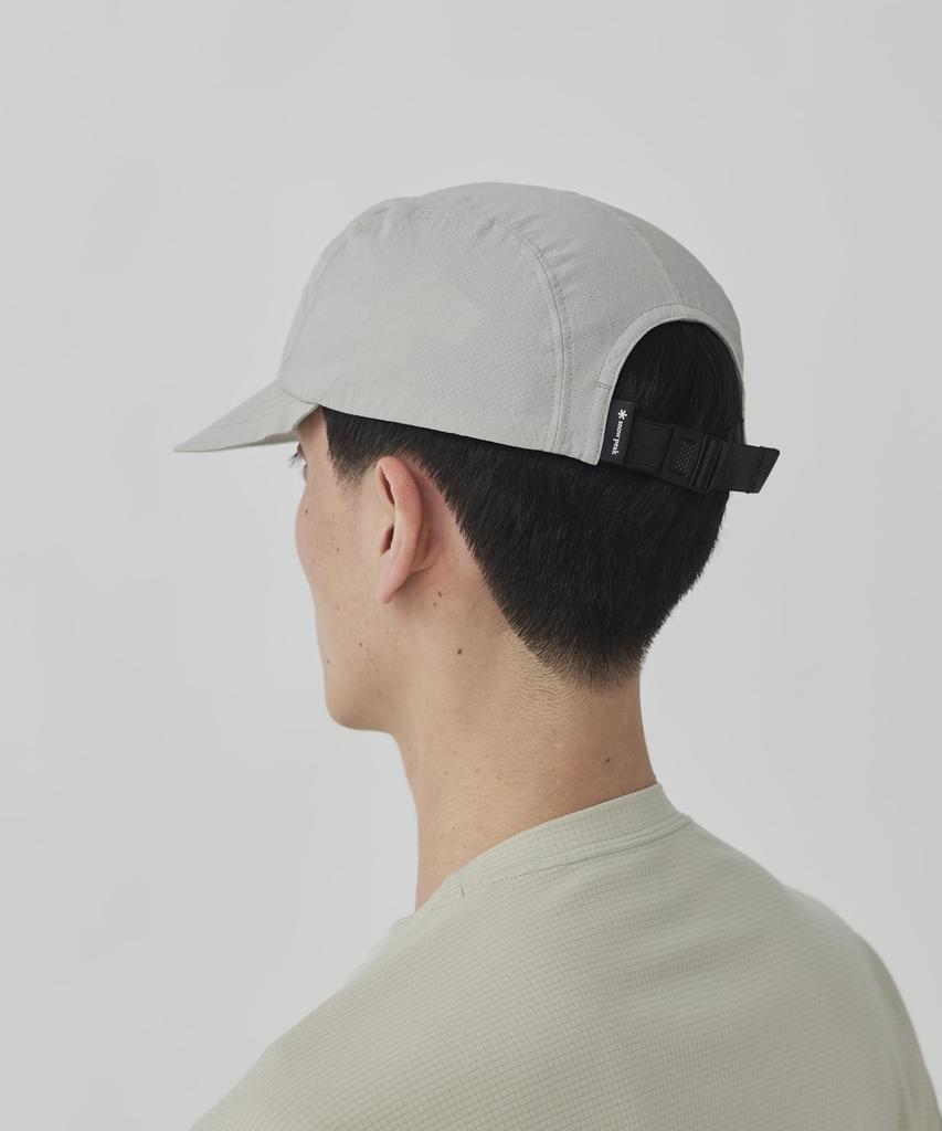 Snow Peak Breathable Quick Dry Cap AC-25SU010, Headwear, Cap, Hat, Men's and Women's, Gray 2