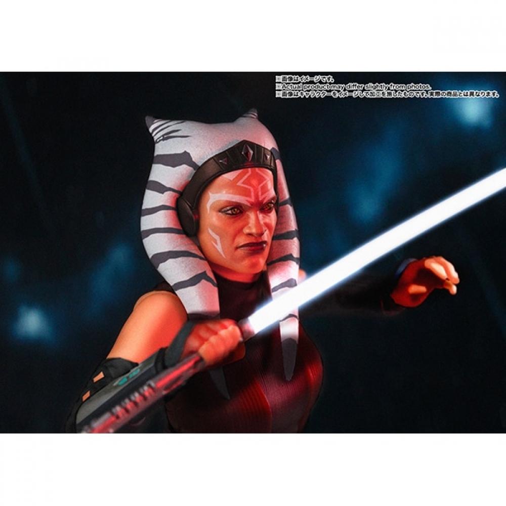 Bandai Spirits S.h. Figuarts  Figuarts  Star Wars  Ahsoka  Star Wars  Ahsoka  [pre Painted Action Figure  Total Height Approx. 150 Mm]