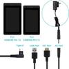 ForHUION 3 IN 1 Data Cable HDMI-compatible forKamvas Pro 12 KamvasPro 13/16
