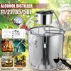 50/35/22/11L Stainless Still Copper DIY Home Brew Water Wine Essential Oil Brewing Distiller Alambic Moonshine Alcohol