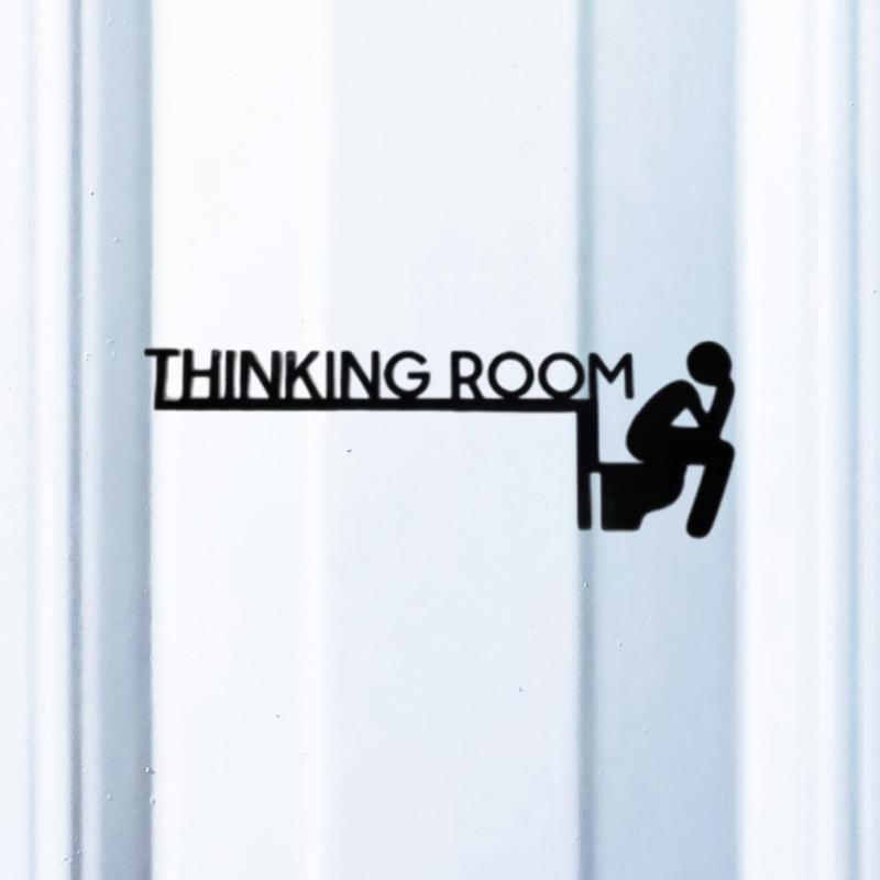 Propracovaná kovová nástěnná socha THINKING ROOM pro dekoraci stěny v jakékoli místnosti nebo zahradě