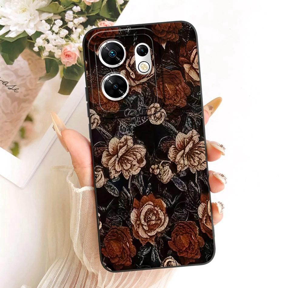 For Infinix Zero 30 4G 5G X6731 X6731B Fashion Dusk Beach Painting Phone Case For Infinix Zero30 Soft Silicone Covers Bumpers
