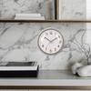 Bathroom Clock Waterproof Suction Cup Waterproof Battery Operated Alarm 3 Inches Small Clock for Bathroom for Home Office Living