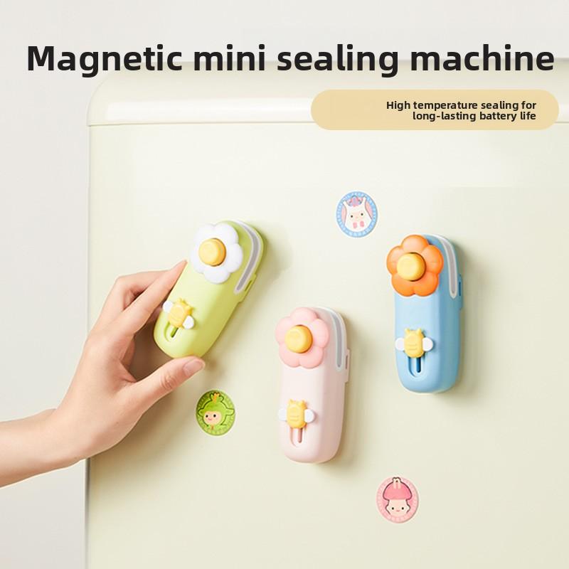 Mini USB Rechargeable Heat Sealer Portable Handheld Food Bag Sealing Clip for Home Travel