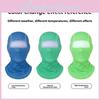 Cycling Face Mask With Thermal Sensitive Color Change For Outdoor Sports And Warmth