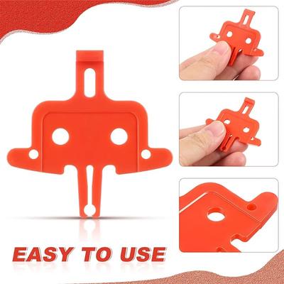 Pack of 4 Bicycle Brake Spacer Disc Mountain Bike Hydraulic Brakes Pads Professional Portable Outdoor Cycling Parts