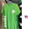 Επανέκδοση Universal Studios Super Nintendo World Μπλούζα Luigi NWT Unisex T-Shirt